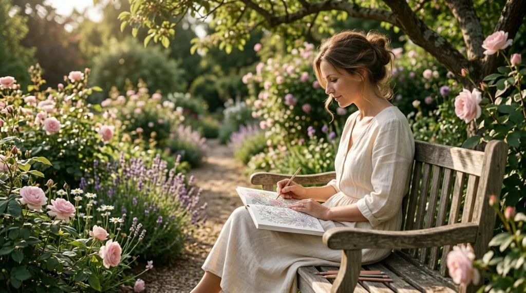 How Floral Coloring Pages Encourage Peace, Creativity, and Faith